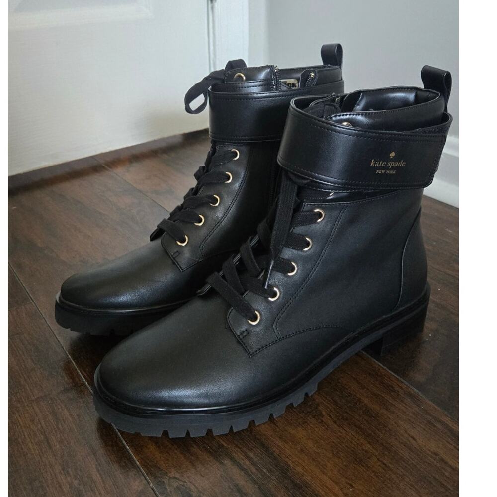 New Kate Spade Black Joplin Booties Size 9